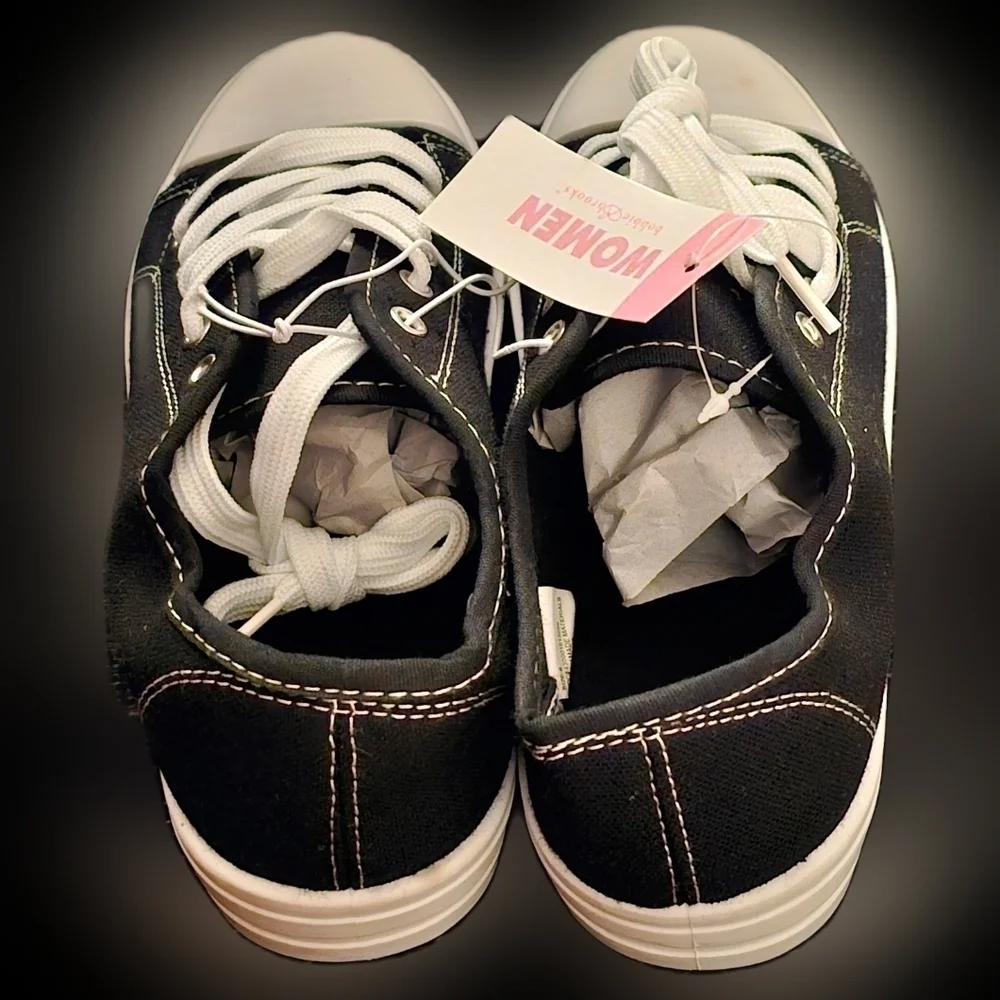NWT Black and White Sneakers